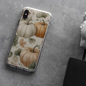 Autumn Phone Case with Pumpkins Fall Cover for iPhone 18 17 16 15 14 13 12 Pro Max Plus, Samsung Galaxy S26 S25 S24 Ultra image 5