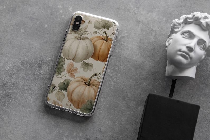 Autumn Phone Case with Pumpkins Fall Cover for iPhone 18 17 16 15 14 13 12 Pro Max Plus, Samsung Galaxy S26 S25 S24 Ultra image 5