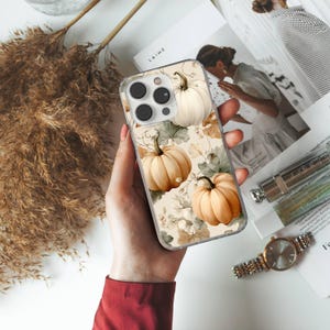 Autumn Phone Case with Pumpkins Fall Cover for iPhone 18 17 16 15 14 13 12 Pro Max Plus, Samsung Galaxy S26 S25 S24 Ultra image 9