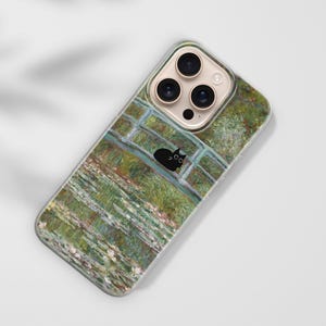 Black cat phone case featuring famous artist painting like Claude Monet and Van Gogh. Unique design blending fine art and feline charm. Perfect for cat lovers and art enthusiasts. Stylish and protective case for iPhone, Samsung, Google Pixel and other models.
