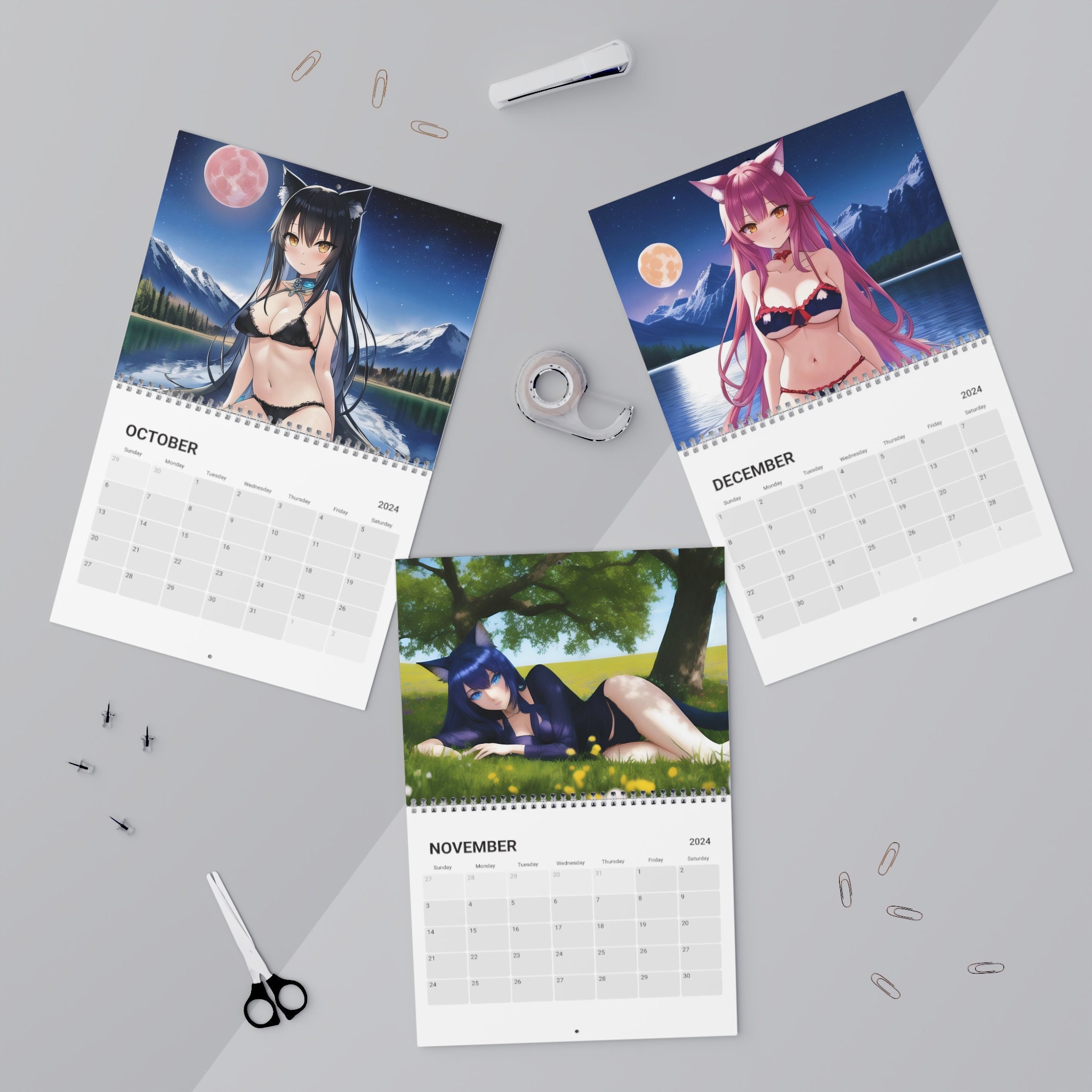 Anime 2024 Calendar sold by Indigo Carleen Myanmar SKU 94456095 40