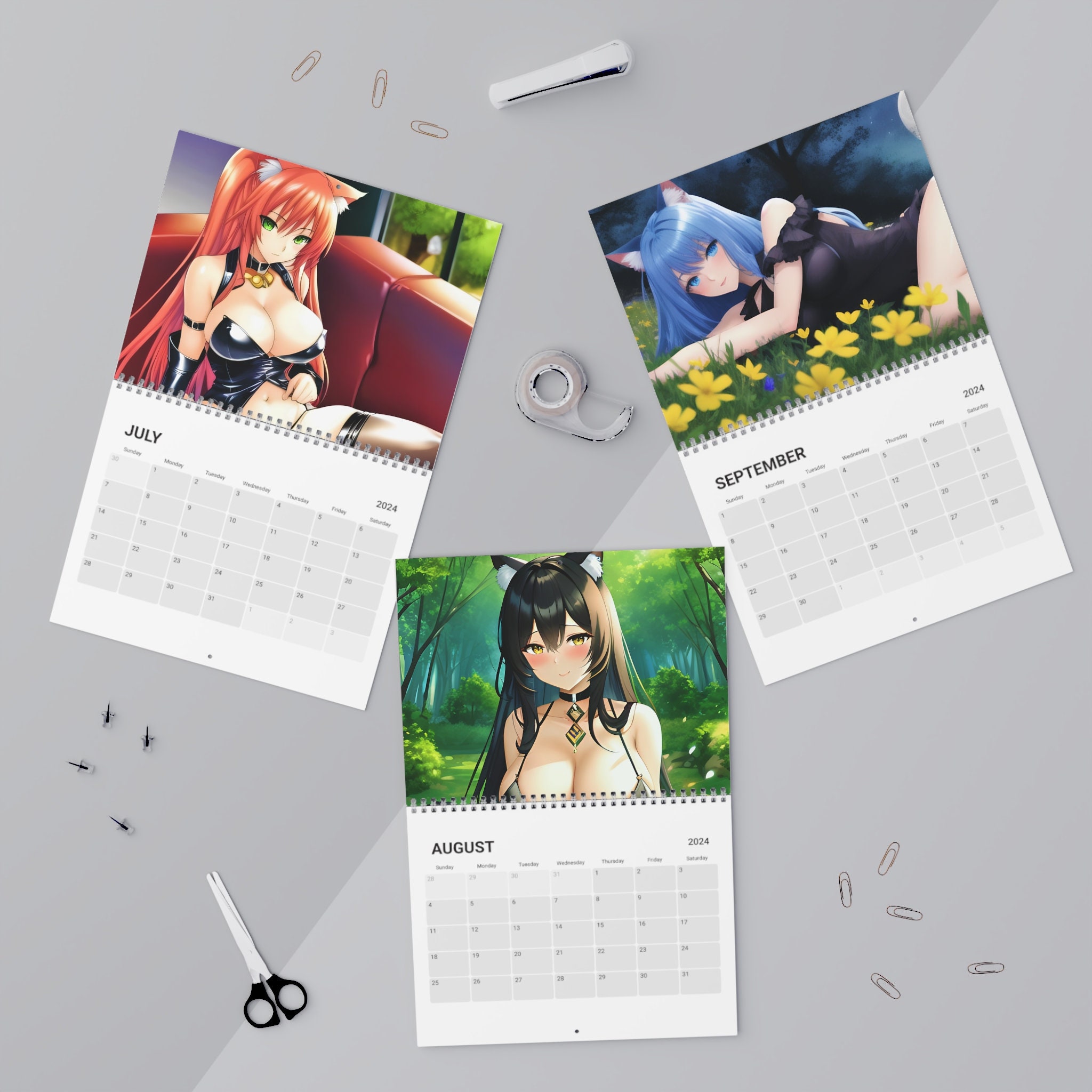 Anime 2024 Calendar sold by Indigo Carleen Myanmar SKU 94456095 40