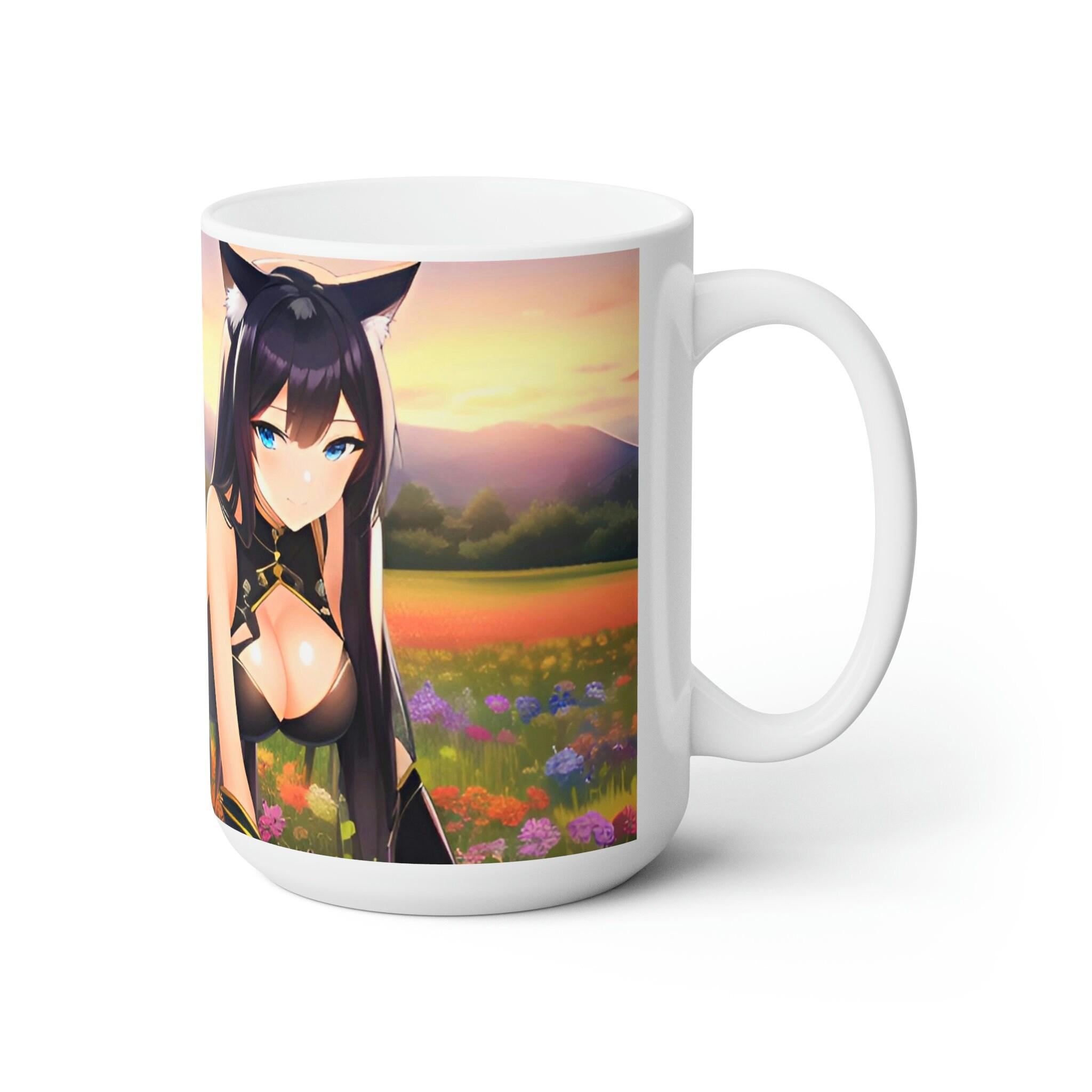 Catgirl Warcriminal Ceramic Mug 11oz – Anime Girl Propaganda