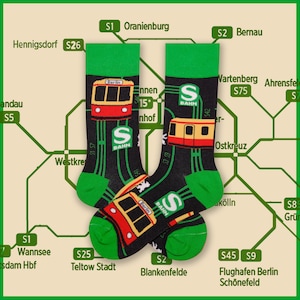Socks Berlin S-Bahn | made from 75% combed cotton