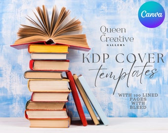 Design Brilliance, Simplified: Canva KDP Templates for Stunning Book Covers