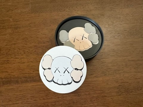 OriginalFake Rubber Coaster Set-Kaws Chompers