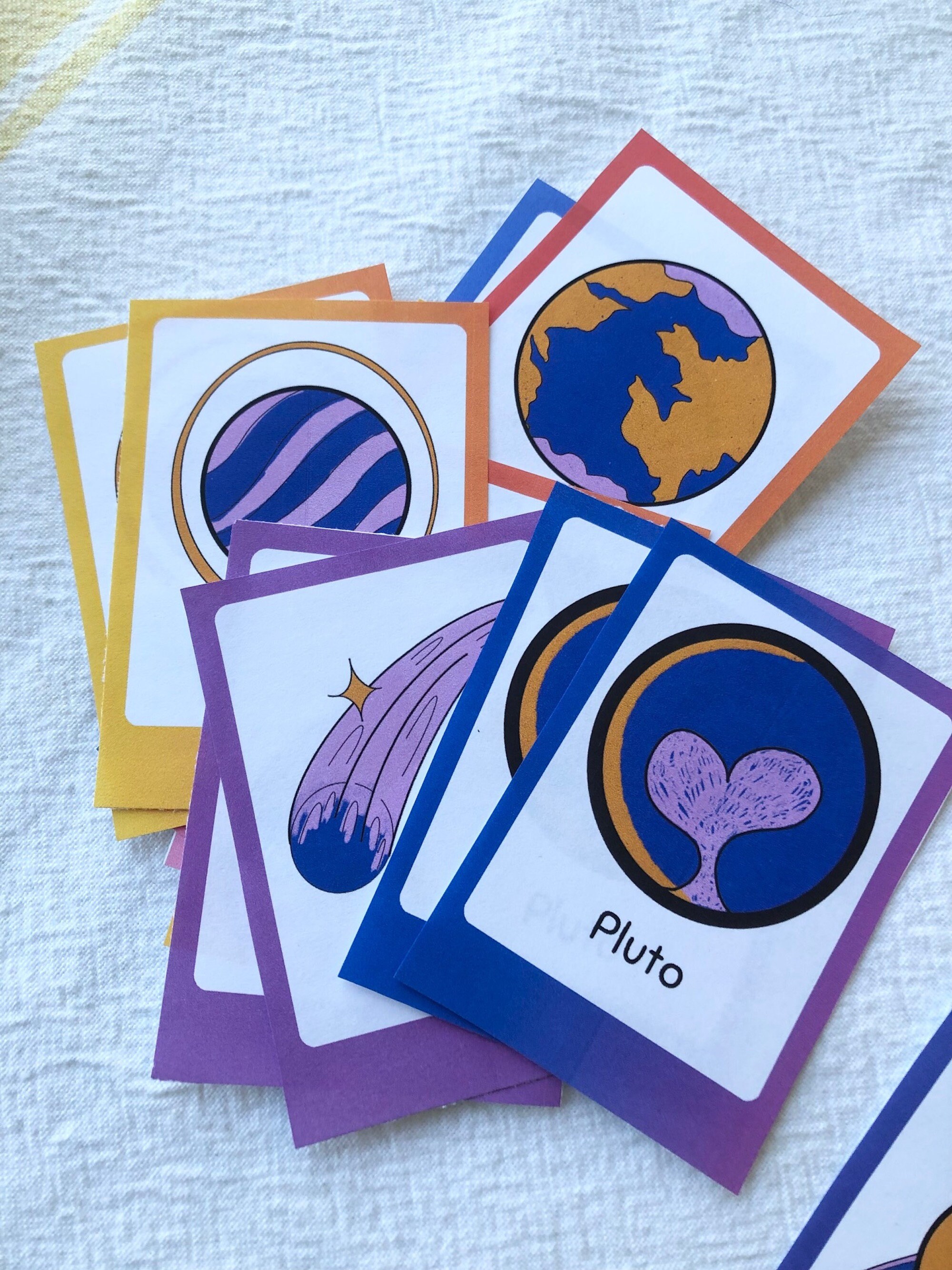 SPACE FUN MEMORY Matching Game, Memory Cards Diy, Cutting Skills ...