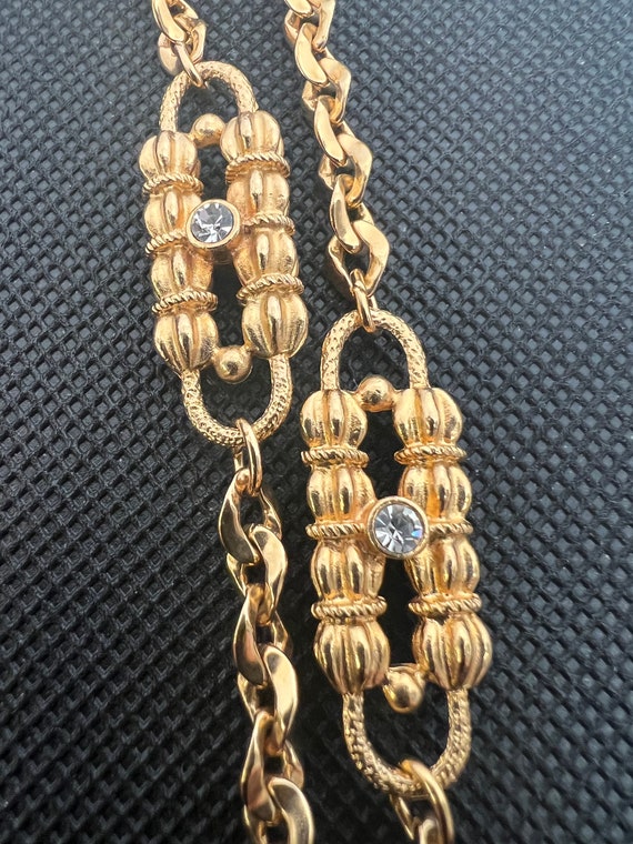 John Wind | Jewelry | John Wind Long Necklace Jackie Kennedy Celtic Knot 4 Paper  Clip Faux Pearl | Poshmark