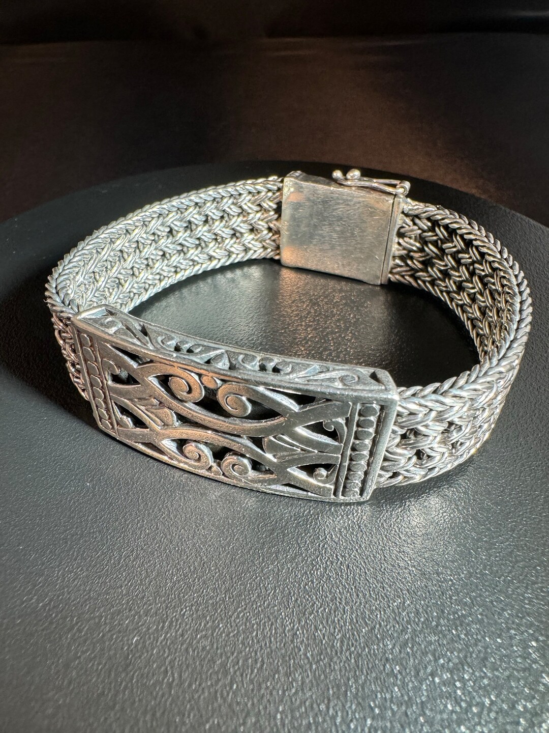 SILVER925 TWIST DESIGN BRACELET/シルバー/ブレス