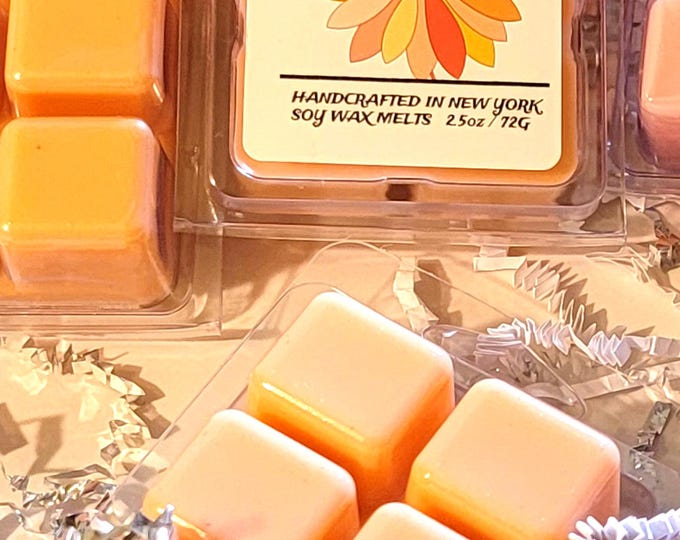 Strong Scented Soy Wax Melts: Handcrafted Fragrance Cubes Buy 2 Get 1 FREE