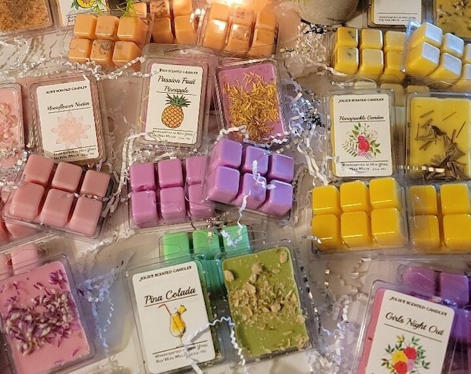 Wax Melts  Pick Your Strong Scented Wax Melt Scent - Strong Wax Melt Tarts for Home, Office and Gifts Buy 2 and get 1 free