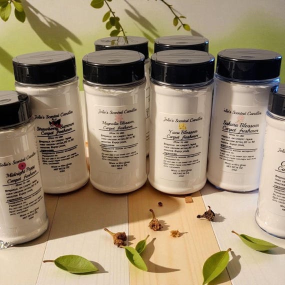 Natural Carpet Freshener Powder Odor Eliminator | Room & Car Deodorizer | Non-Toxic, Long-Lasting Freshener for Home and Pet Spaces