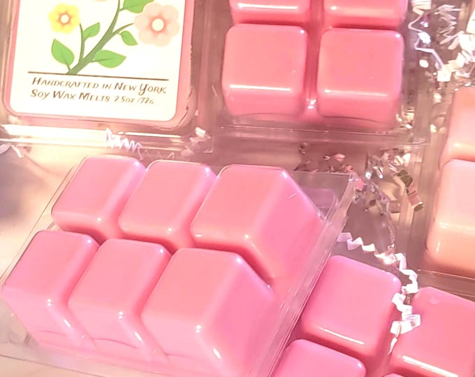 Strong Scented Soy Wax Melts: Handcrafted Fragrance Cubes Buy 2 Get 1 FREE