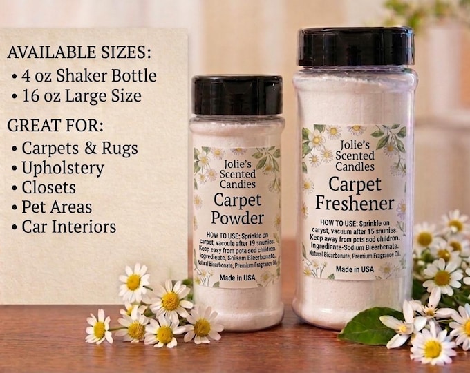 Carpet Freshener Powder | Pet Odor Eliminator Non-Toxic Room Deodorizer for Home