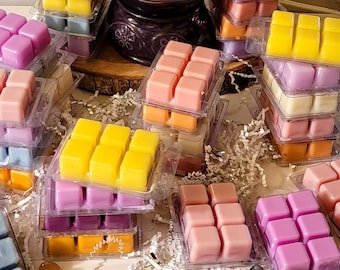Scented Wax Melt Bundle: Parasol Wax Blend, Handmade Cubes