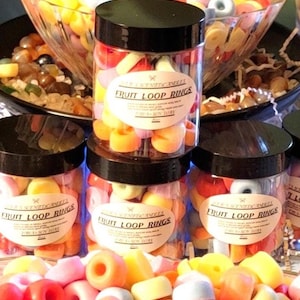 Fruit Loops Scented Soy Wax Melts: Realistic Fruity Cereal Fragrance