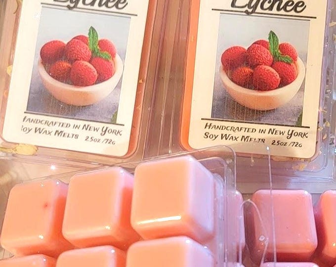 Fresh Scented Soy Wax Melt | Strong Scented Long Lasting Wax Tarts | Non-Toxic Soy Wax Melts | Home Fragrance | Floral & Fresh Scents