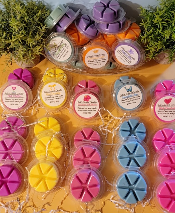 Soy Wax Melts Variety Box Strong Scented Wax Melts Natural Essential Oils Eco-Friendly Long Lasting Aromatherapy Gift Mystery Collection
