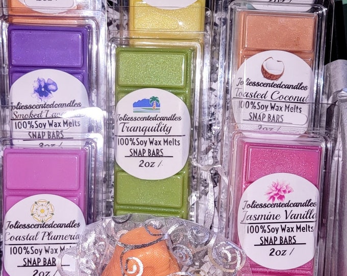 Wax Melt Variety Box | Strong Scents & Long Lasting Wax Melts | Eco-Friendly Soy Wax | Premium Fragrance Oils Gift Set | Aromatherapy