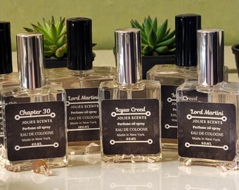Men's Cologne Spray: Long-Lasting Sophisticated Scent  Handmade