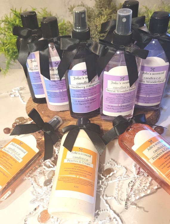 Moisturizing Body Care Set Gift Bundle: Hydrating Shower Gel, Body Lotion & Mist Spray for Soft Skin