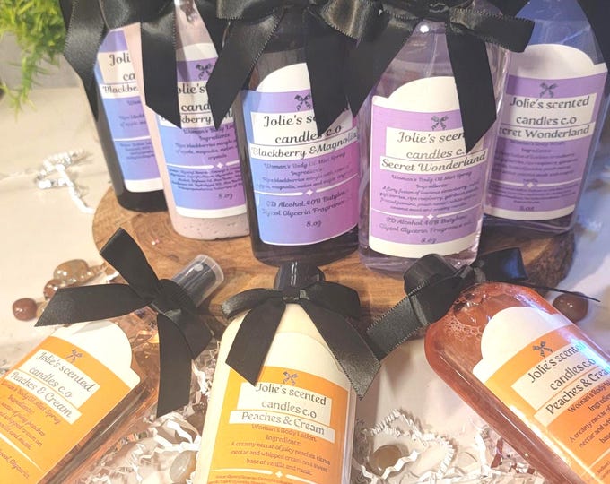 Moisturizing Body Care Set Gift Bundle: Hydrating Shower Gel, Body Lotion & Mist Spray for Soft Skin