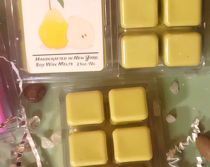 Strong Scented Soy Wax Melts: Handcrafted Fragrance Cubes Buy 2 Get 1 FREE