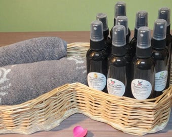 Natural Essential Oil Linen Spray | Calming Home Fabric Mist (4oz)