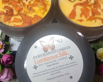 Scented Soy Wax Candle Tin 9oz Wickless Flameless buy 1 and get a free one