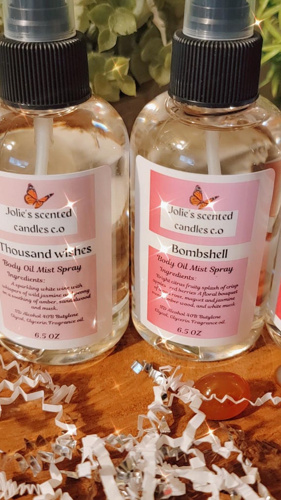 Natural Body Spray Moisturizing Mist for Women | Long-Lasting Fresh Fragrance Perfume | Hydrating Essential Oil Body Mist Gift