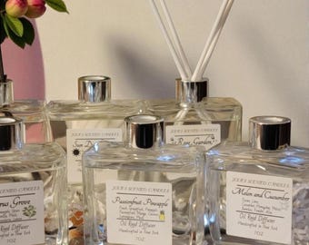 Aromatic Reed Diffuser with Bamboo Sticks | Long-Lasting Home Fragrance