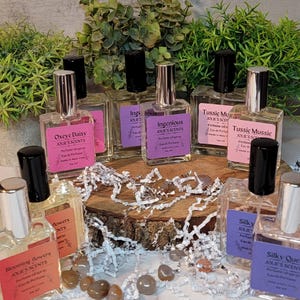 Luxury Handmade Natural Perfume Spray 10ml 15ml roll-on 60ml 100ml—organic Fragrance Gift for Her, Perfect Gifts.