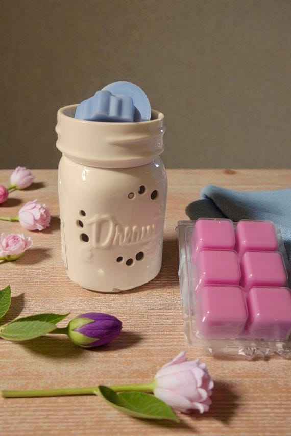 Wax Melt Warmer | Electric Scented Candle Accessories | Home Fragrance Decor & Melts | Perfect Gift for Her | Relaxation Aromatherapy