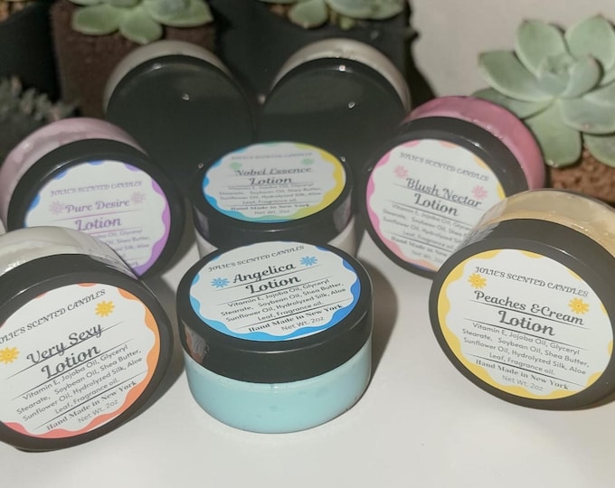2 oz Body Lotion and Mist Set, Pick Your Scent, Moisturizing Skin Gift, Self Care Spa Gift for Her