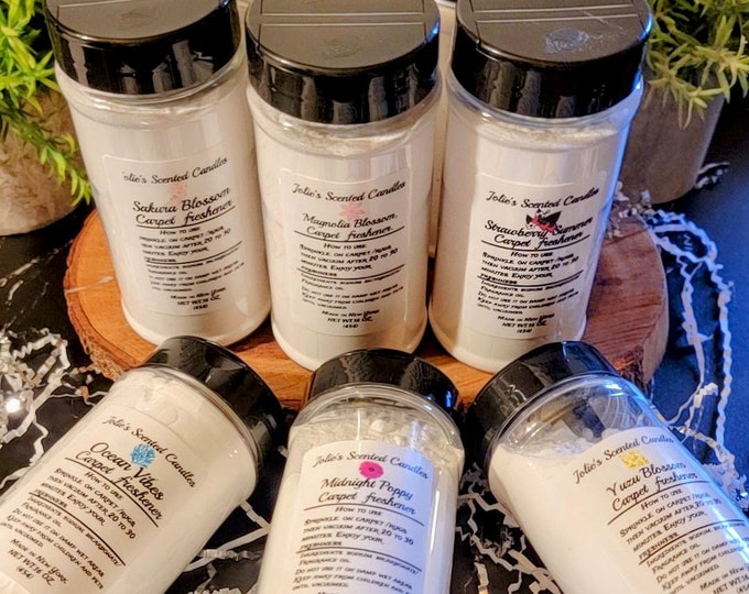 Carpet Freshener, Scented Carpet Powder, Carpet Dust, Carpet Refresher, Farmhouse Scented Carpet Deodorizer
