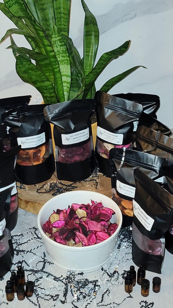 Potpourri Refresher | 100%| Long-Lasting Scent | Aromatherapy & Home Fragrance | Refresh Revitalize Potpourri Scents
