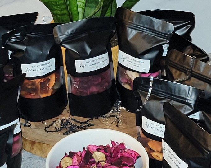 Potpourri Refresher | 100%| Long-Lasting Scent | Aromatherapy & Home Fragrance | Refresh Revitalize Potpourri Scents