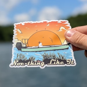 Gheenoe &quot;Noe-Thing Like It&quot; Sticker