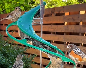 Cascade® Helix Songbird Seed Feeder by Ideam LLC, Attract More Birds, Easy Fill, Unique Gift for Bird Lovers