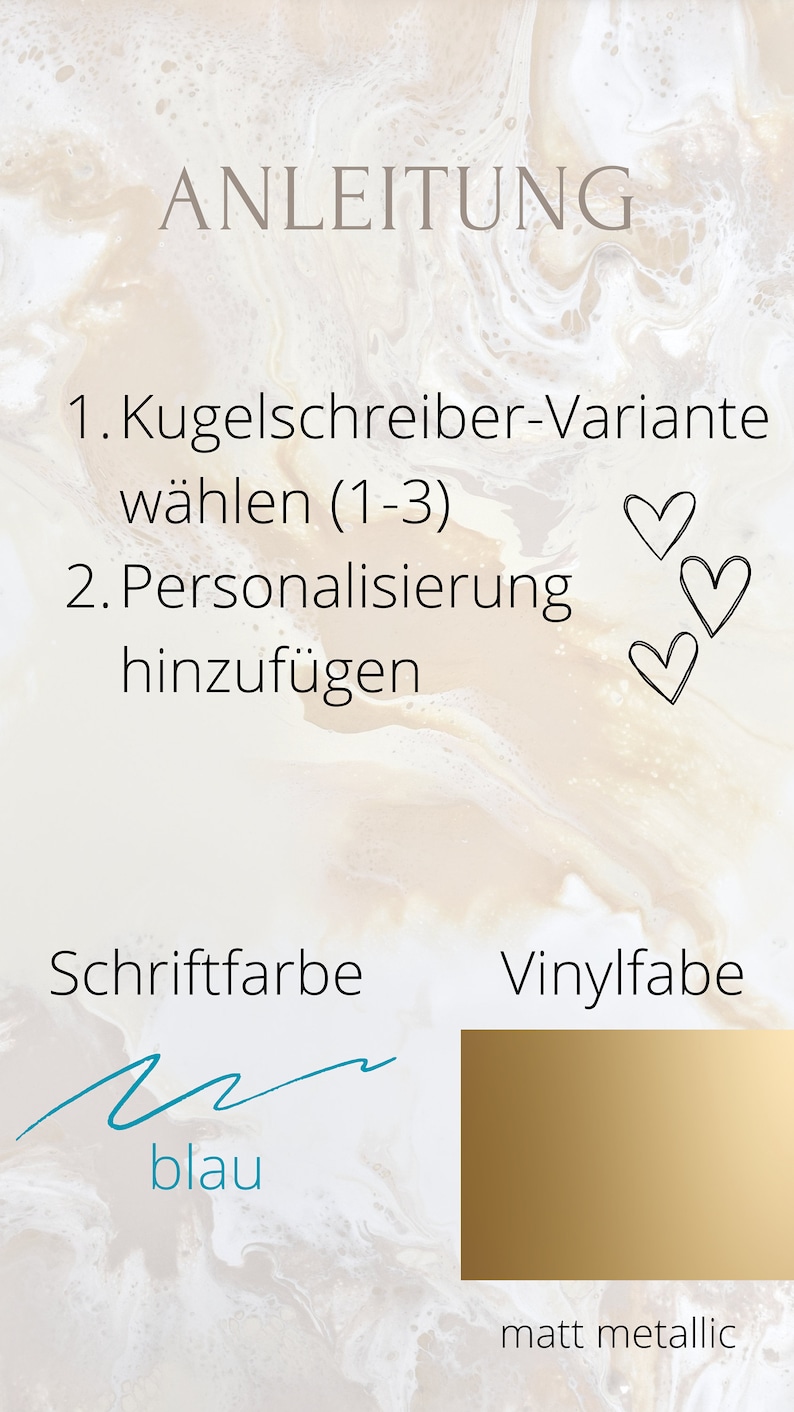 Personalisierter Kugelschreiber Geschenk personalisiert, Abschiedsgeschenk KollegInnen, Geburtstagsgeschenk Bild 4