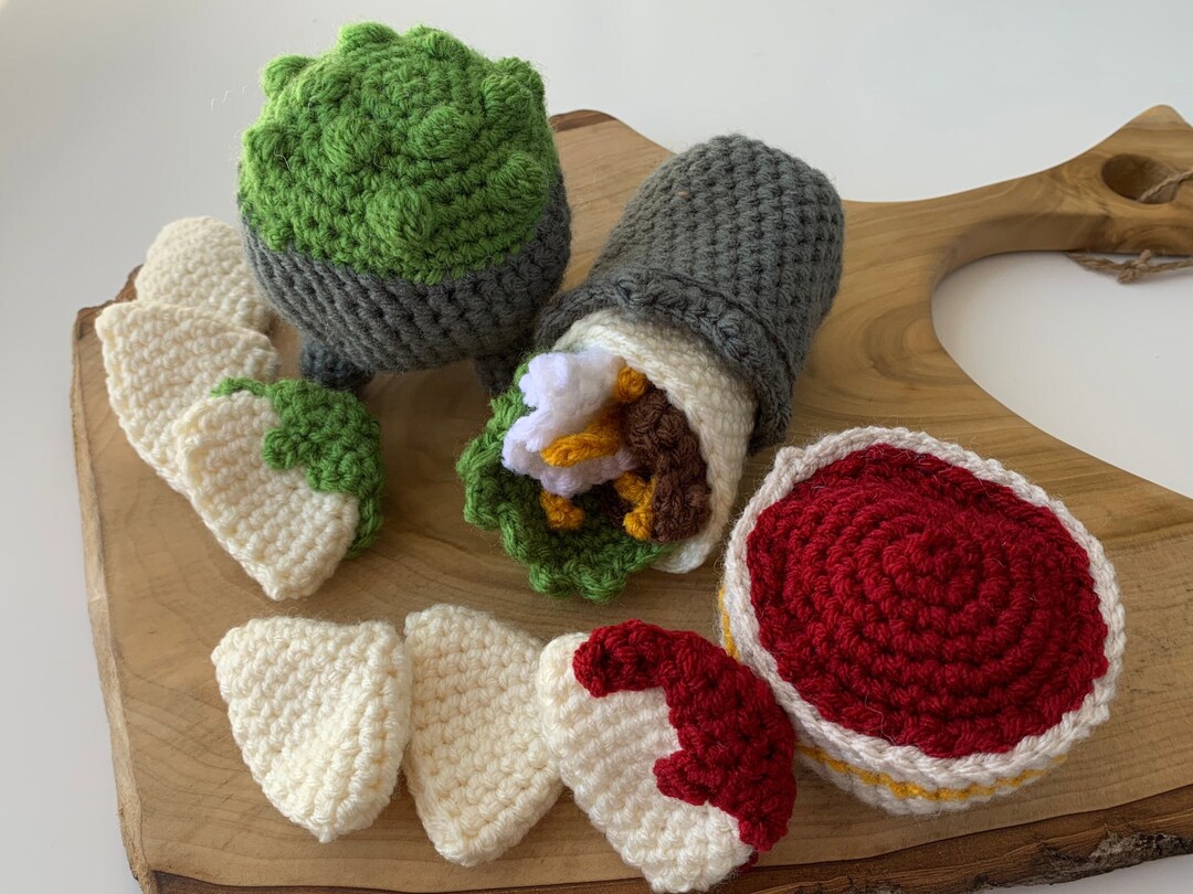 Taco Tuesday Play Food Set Mexican Play Food Pretend Food - Etsy