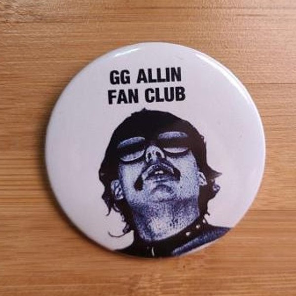 2.25" Inch GG Allin / GGAllin / The Punk Rock Terrorist | Metal Button