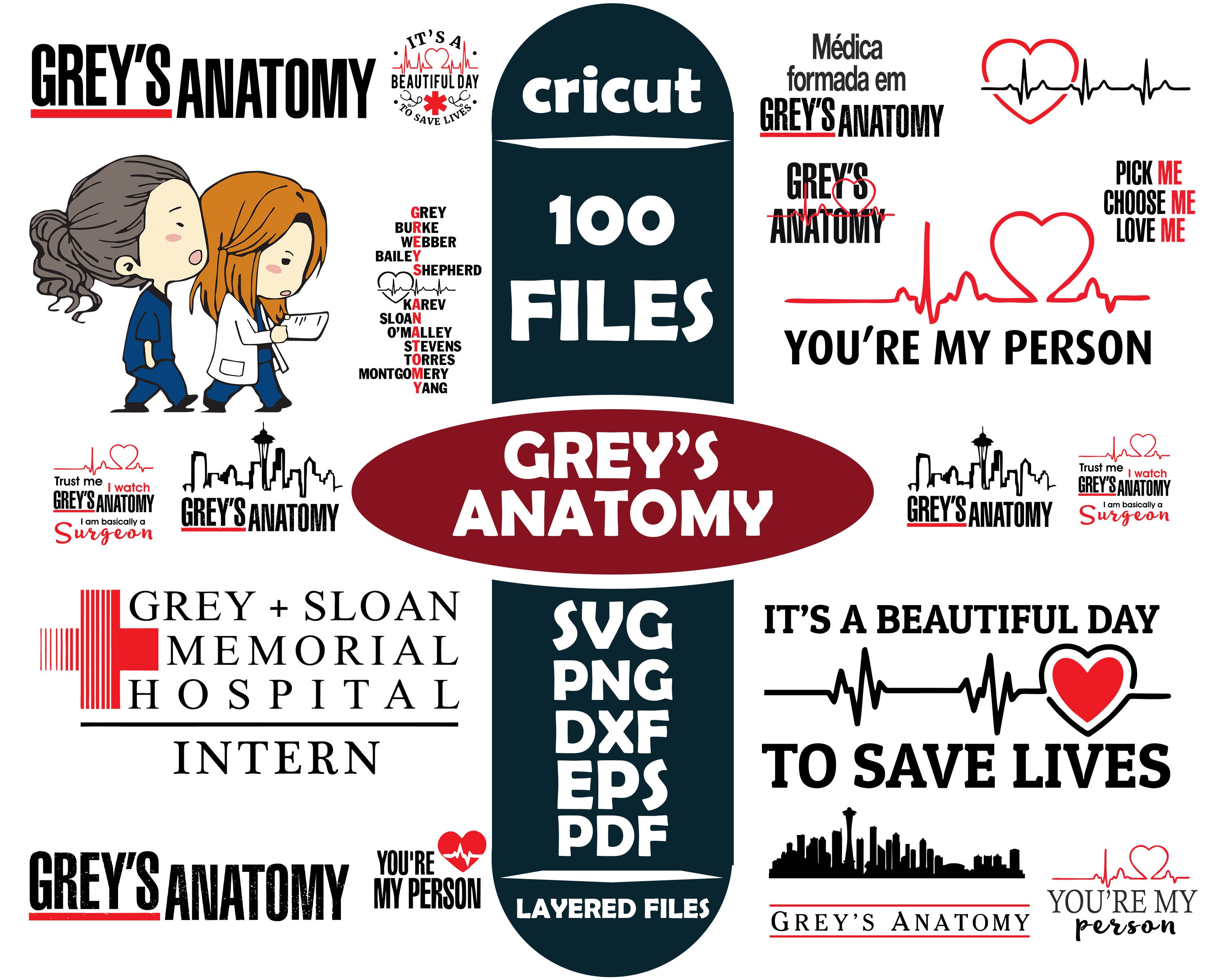 Mega Bundle 100 Files Layered Design Vector Files SVG - Etsy