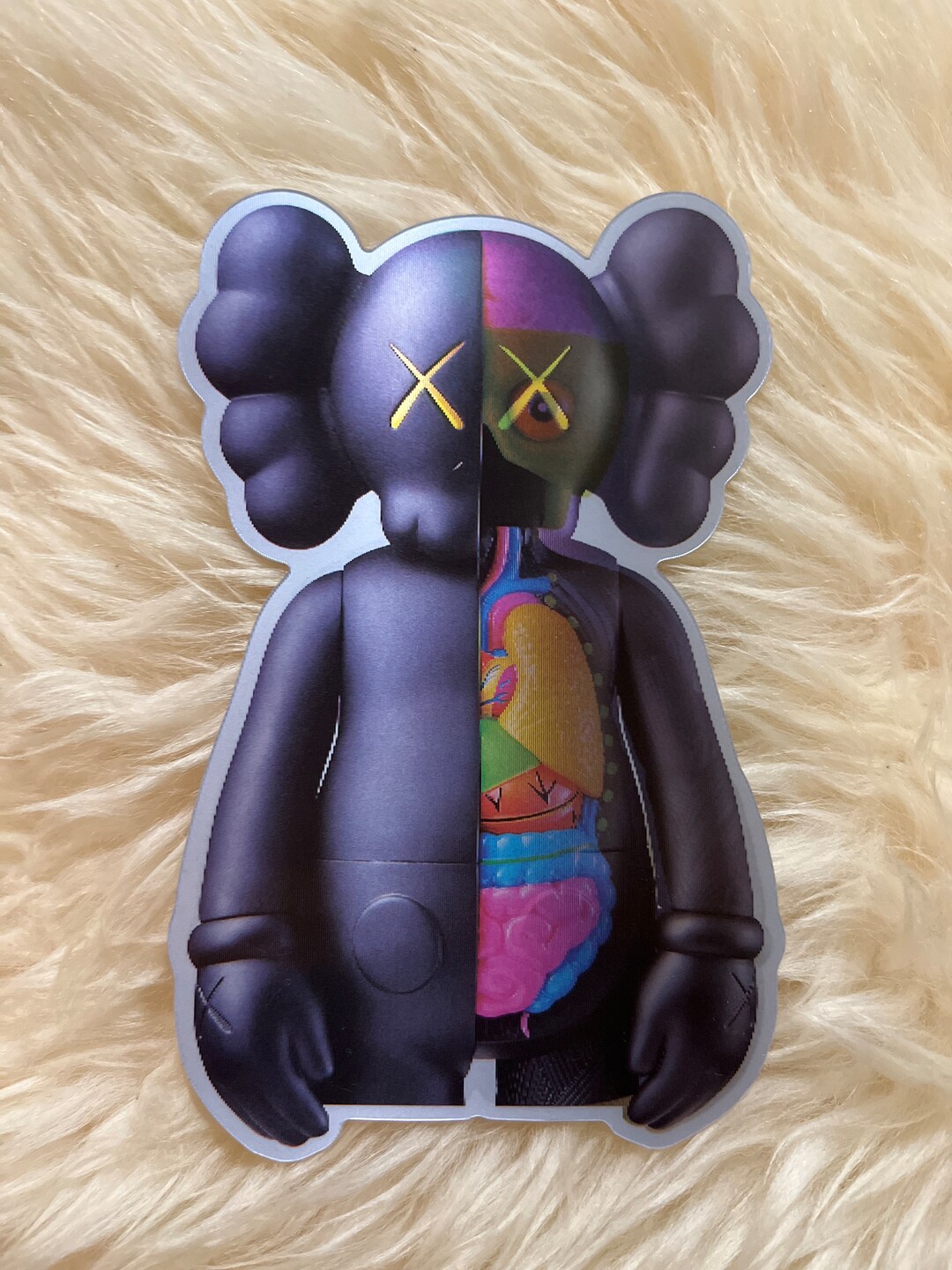 Kaws Mickey Mouse 3D Car Sticker Mighty Mouse Moving Decal Kaws Mickey Mouse 3D Car Sticker Mighty Mouse Moving Decal