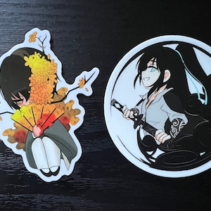 Limbus Company - Spicebush Yi Sang/Kurokumo Hong Lu Stickers