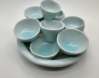 Porcelain wall sculpture