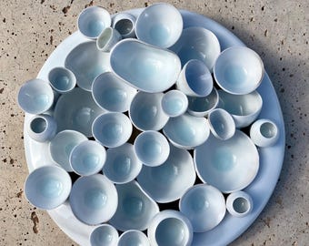 Floe, porcelain wall sculpture