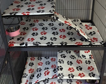 Ferret Nation/Critter Nation licensed fleece cage liners