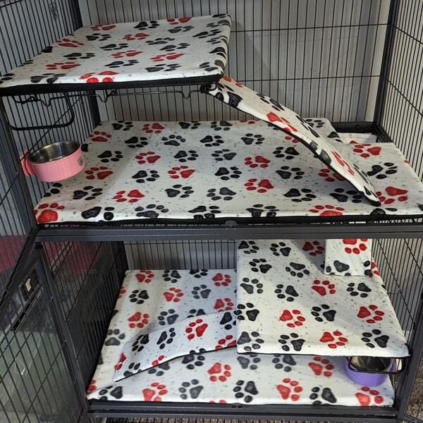 Ferret nation/Critter nation fleece cage liners