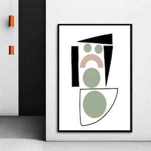 Modern Art, Abstract Art, Printable Wall Art, Wall Decor, Geometric abstract, contemporary art